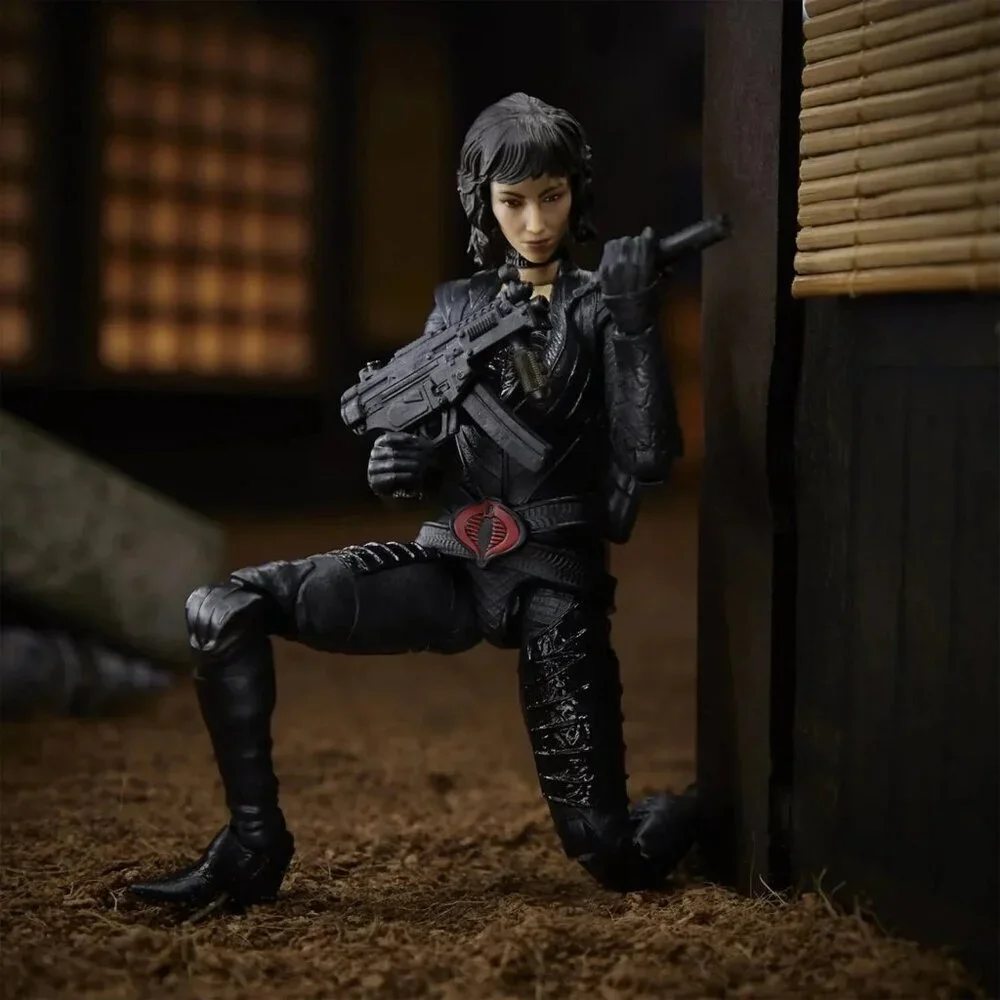 Hasbro Classified Series Snake Eyes G.I. Joe Origins Baroness 6” 1:12 Scale...